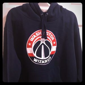 Navy blue Washington Wizards Fanatics hoodie